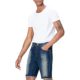 Amazon-Marke: find. Herren Denim-Shorts im Distressed-Look