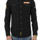 Hemd Superdry SD Armeekorps L / S Schwarz