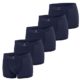 GLESTORE Herren Boxershorts 5er Pack Modal Unterwäsche Herren Retroshorts Atmungsaktiv